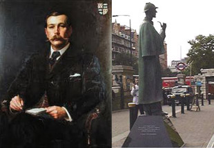 Conan Doyle and Holmes